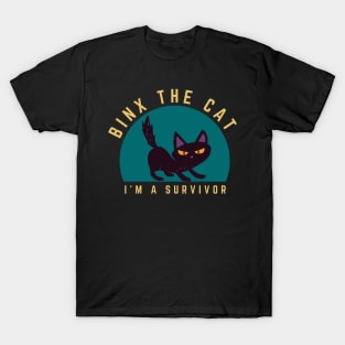 Binx The Cat I'm A Survivor T-Shirt